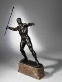 Karl Möbius, Speerwerfer, 1912, Bronze
