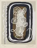 Georges Braque, From: Si je mourais là-bas, 1962, Woodcut in colours