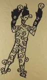 Walter Dahn, Copyrightman, 1985, Silkscreen