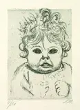 Otto Dix, Nelly II, 1923, Etching