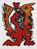 Man Ray, Mythologie moderne II, 1969, Lithograph in colours
