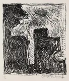 Composition noire et blanche by Serge Poliakoff, 1962, Lithograph, sold Mar 2006