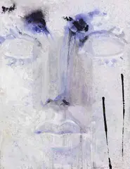 August Ohm, Antiker Kopf, 2002, Gouache