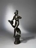 August Wilhelm Goebel, Bajadère, 1900, Bronze