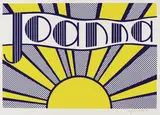 Roy Lichtenstein, Joanna, 1968, Offset lithograph in colours