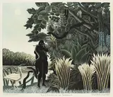 Henri Rousseau, La Charmeuse de Serpents, 1907, Etching in colours
