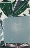 HAP Grieshaber, Blaue Vase - Hommage à Cézanne