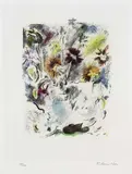 Richard Hamilton, Multi-coloured flower-piece, 1974, Etching and aquatint in colours