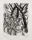 Otto Dix, Die Gefangennahme