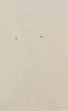 Le Berger by Jean Cocteau, 1958, Felt-tip pen drawing, sold Mar 2006