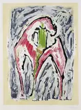 Ohne Titel by Marino Marini, 1953, Lithograph in colours, sold Mar 2006