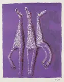 Aquarius by Marino Marini, 1978, Lithograph in colours, sold Mar 2006