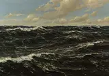 Patrick von Kalckreuth, Wolken über dem Meer