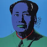 Andy Warhol, Mao, 1980, Silkscreen in colours