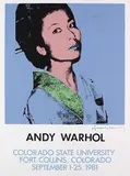 Andy Warhol, Kimiko, 1981, Silkscreen in colours
