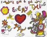 Niki de Saint Phalle, I would like to give you everything, 1970, Silkscreen in colours