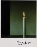 Gerhard Richter, 4 Postkarten: Kerze. Sekretärin. 192 Farben. Claudius