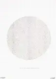 Sol LeWitt, Lines, not long, not heavy, not touching, drawn at random (circle)