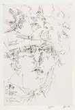 Horst Janssen, Philippus Kuckhin, 1976, Etching
