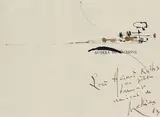 Georges Mathieu, Komposition