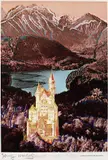 Andy Warhol, Neuschwanstein, 1987, Offset in colours