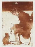Horst Janssen, Morgen - Lydia, 1987, Etching