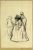 Jean-Louis Forain, Paar mit Diener