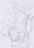 Per Kirkeby, Untitled, 1999, Pencil