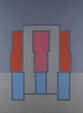 Robyn Denny, From Nature, 1973, Silkscreen