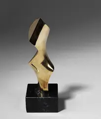 Benno Oertli, Abstrakte Komposition, 1985, Bronze