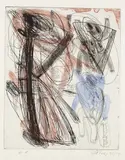Walter Stöhrer, 2 Bll. Ohne Titel, 1970, Etching