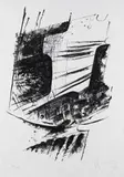 Bernhard Heiliger, 4 Bll.: Kompositionen, 1959, Lithograph