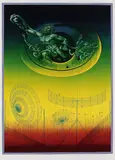 Rudolf Hausner, Laokoon, 1973, Silkscreen in colours