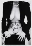 Helmut Newton, Einladung zur Ausstellungseröffnung "Sex and Landscapes"