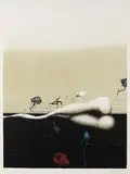 Paul Wunderlich, 2 Bll. aus: Das Hohe Lied des Salomo, 1969, Lithograph in colours