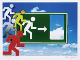 Klaus Staeck, 4 Bll. Diverse Motive, 1971, Silkscreen in colours