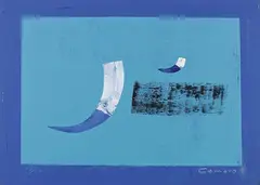 Alexander Camaro, Komposition, 1957, Silkscreen in colours