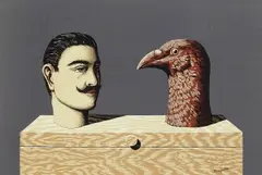 Pierreris by René Magritte, 1968, Lithograph in colours, sold Mar 2006