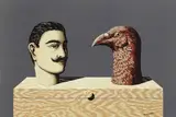 Pierreris by René Magritte, 1968, Lithograph in colours, sold Mar 2006