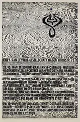 HAP Grieshaber, Zerstörung und Gestaltung, 1969, Offset lithograph