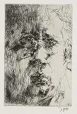 Selbstbildnis für Griffelkunst by Horst Janssen, 1971, Etching, sold Mar 2006