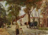 Max Liebermann, Allee in Wannsee, 1920, Oil on canvas