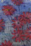 Rote Sternblüten by Christian Rohlfs, 1934, Tempera, sold Dec 2005