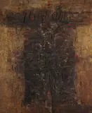 Haldenzone by Karl Fred Dahmen, 1959, Mixed media, sold Dec 2005