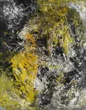 S-W-G-X/59 (gelber Klang) by Fred Thieler, 1959, Oil on canvas, sold Dec 2005