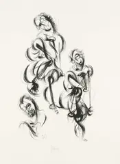 Johannes Itten, Johannes Itten. 10 Originallithographien, 1919, Lithograph