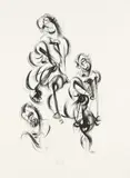 Johannes Itten, Johannes Itten. 10 Originallithographien, 1919, Lithograph