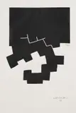 Eduardo Chillida, 4 Bll. aus: Aischylos. Die Perser, 1978, Woodcut