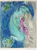 Marc Chagall, Quai aux Fleurs, 1954, Lithograph in colours