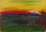 Carl Lohse, Sonne am Horizont